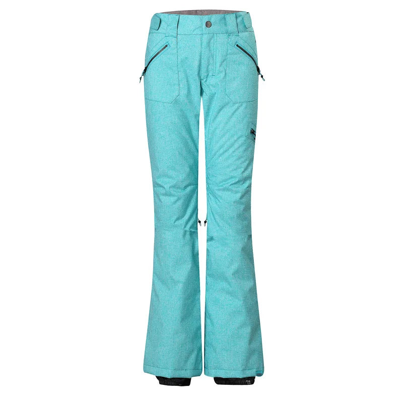 Denim Texture Snow Pants