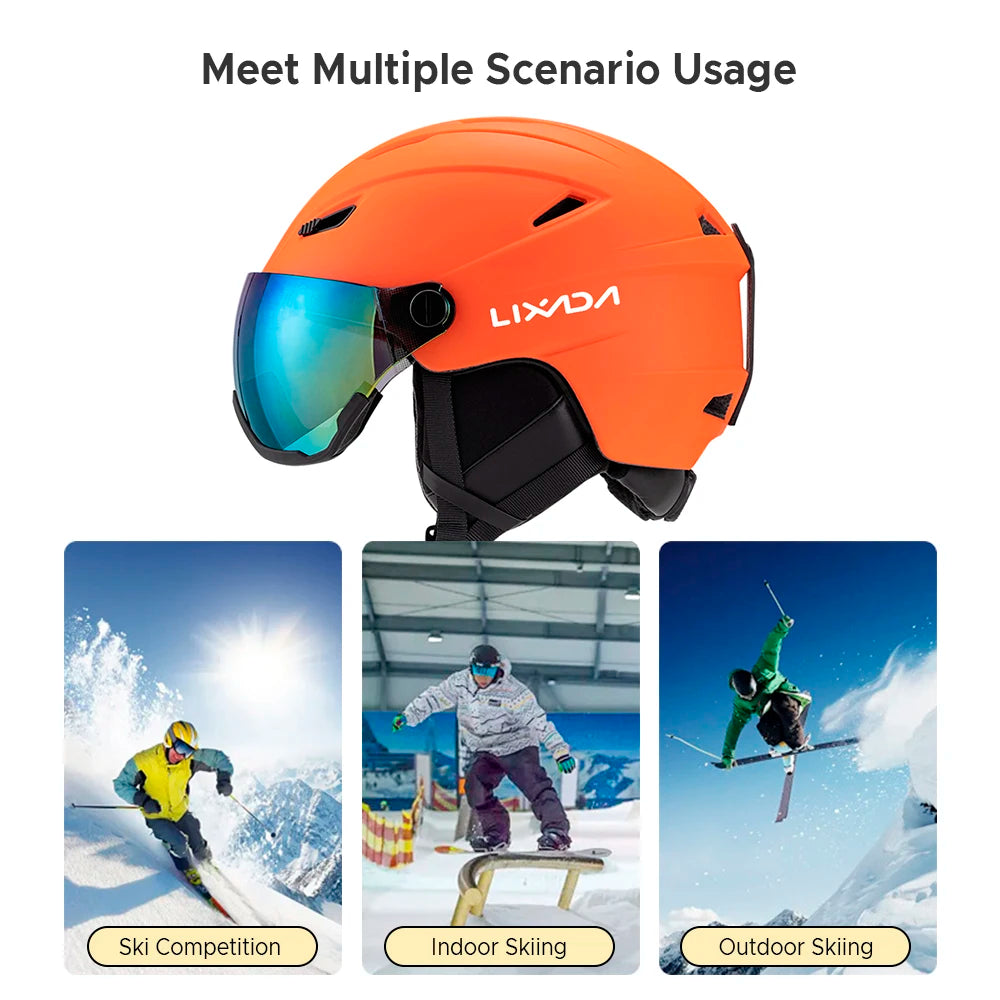 Integrated Ski Helmet