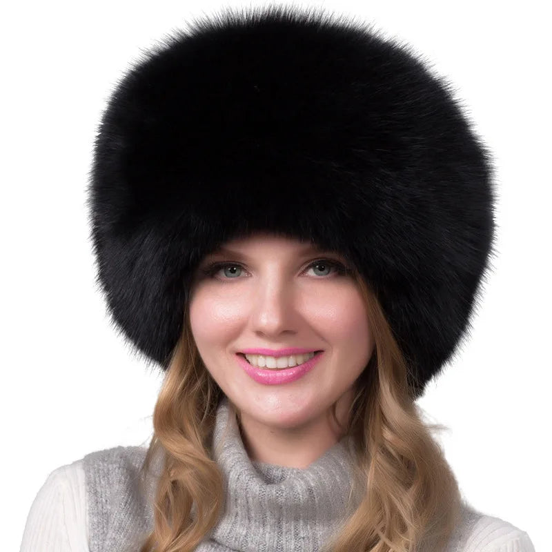 Fox Fur Hat Women