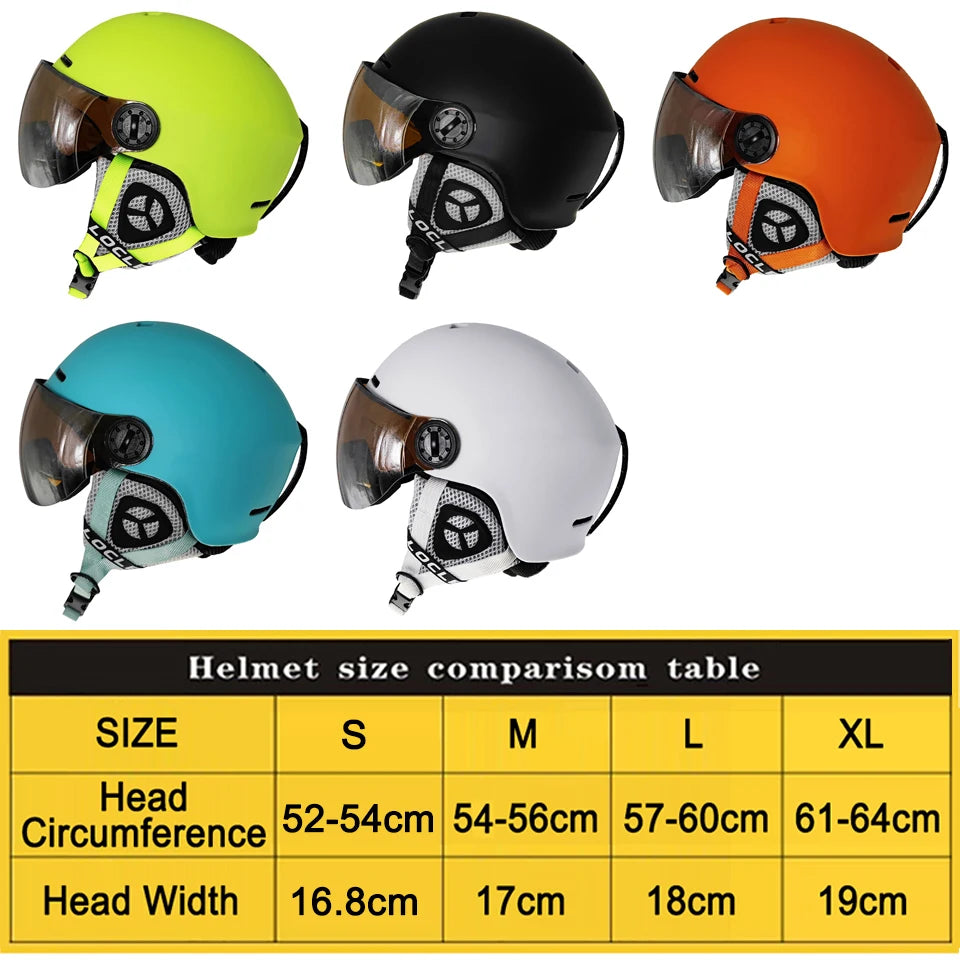 Skiing Helmet Visor Goggles