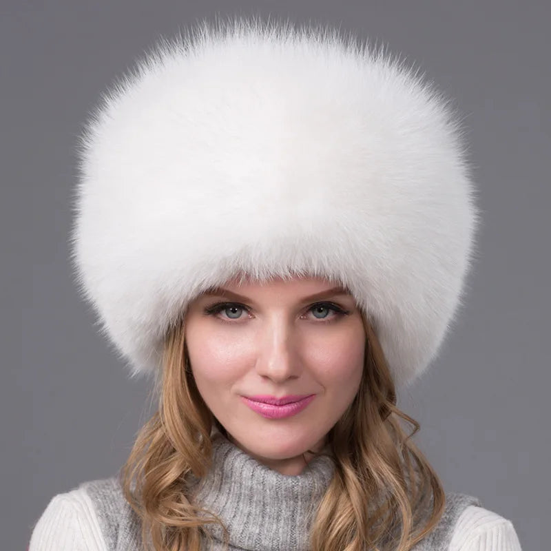 Fox Fur Hat Women