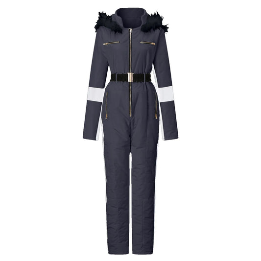 Women's Patched Ski Suit