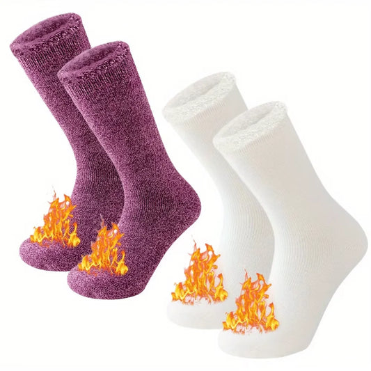 2 Pairs Pack Winter Thermal Socks